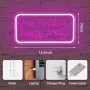 Нов Неонов знак You're Like Really Pretty 3D LED светлина за декор стая , снимка 3