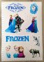 Замръзналото кралство СТИКЕРИ - 9 бр. (1 лист А4) Frozen Kingdom, снимка 4