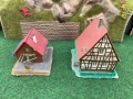 Къщи и сгради за макет на влак диорама H0 1:87 ЖП моделизъм, снимка 3