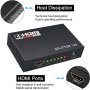 HDMI V1.4 сплитер 1080P 3D, поддръжка на 3D Full HD 1080P резолюция (1 вход към 4 изхода), снимка 3