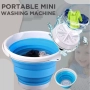 Мини преносима пералня, за пътуване, туризъм и почивка, ултразвукова турбина 24W, USB, снимка 7