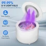 UV ултразвуков почистващ апарат за ретейнери с 4 UV LED, 45kHz машина за почистване, снимка 3