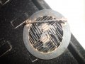 СТАРА КОВАНА МЕДНА ЕТНОГРАФСКА БРОШКА МАЙСТОРСКА ИЗРАБОТКА 8769, снимка 4
