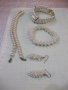 Комплект от изкуственни перли /гердан, гривни-2 бр. и обеци/, снимка 11
