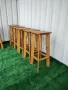 дървени бар столове , снимка 4