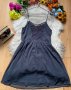 Синьо/сива рокля Веро Мода, снимка 1 - Рокли - 42113438