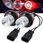 ЧЕРВЕНИ LED крушки Angel Eyes ангелски очи за BMW E39 E60 E83 E87 с Canbus, снимка 1 - Аксесоари и консумативи - 42219159