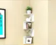 Ъглова етажерка за съхранение с 5 рафта, снимка 3