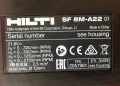 Hilti TE 4-A22 Акумулаторен перфоратор и Hilti SF 8M-A22 Мощен четерискоростен винтоверт, снимка 9