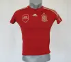 Тениска Spain — Домакински adidas — Деца размер S Червено (сезон 2013/14), снимка 1