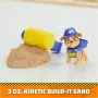 Paw Patrol Rubble and Crew Ръбъл и Микс с кинетичен пясък и строителни играчки, снимка 7