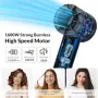 Нов Професионален йонен сешоар 1600W с дифузер – лек и мощен за коса, снимка 2