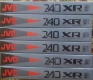 Видеокасети VHS JVC XR 240 мин., снимка 3