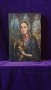 Мадона масло на дърво , снимка 5
