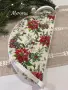 Поднос и свещник-Коледни звезди!🌺🌺🌺, снимка 2