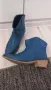 Сини боти естествена кожа , снимка 2