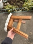 Столче /Табуретка от тиково дърво, снимка 15