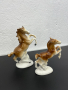 Чифт статуетки на коне от порцелан Lippelsdorf. №5172, снимка 2