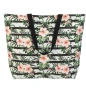 Плажна чанта с дизайн на цветя, 56.5x15.5x42.5см., снимка 1