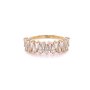 Златен дамски пръстен 2,24гр. размер:55 14кр. проба:585 модел:21943-4, снимка 1 - Пръстени - 44298141
