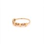 Златен дамски пръстен 1,62гр. размер:56 14кр. проба:585 модел:20025-2, снимка 3