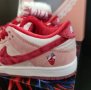 Нови Оригинални Дамски Обувки Nike Dunk Low SB Strange Love Размер 40 Номер Маратонки Кецове Розови , снимка 9