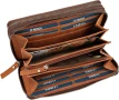 Дамски кожен портфейл LEABAGS с RFID защита, XXL портфейл, 29 слота за карти, снимка 4