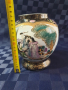 Ръчно рисувана ваза с богата релефна позлата- SATSUMA /Сатцума/, снимка 2