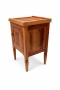 Антично нощно шкафче от масивно дърво, снимка 4
