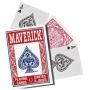 Карти за игра Maverick Poker Standard Index  Покер размер, стандартен индекс.  Син или червен гръб. , снимка 3