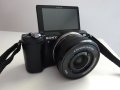 Нов Sony a5000 + 16-50mm, снимка 1 - Фотоапарати - 44146823