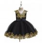 Черна Детска рокля , снимка 1 - Детски рокли и поли - 29412516