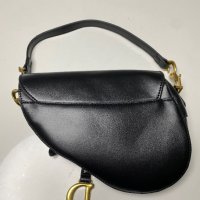 Малка черна Диор/Dior“ Saddle Bag“ чанта, снимка 5 - Чанти - 40670958