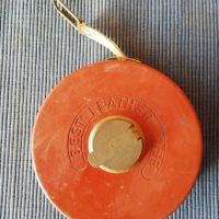 Стари немско кантарче,ръчно тегли до 25 кг,,РОСКЕТ BALANCE" 1942год.   Ролетка 20м., 1960год., снимка 12 - Антикварни и старинни предмети - 41119822