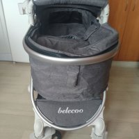 Belecoo Бебешка количка 3 в 1, снимка 8 - Детски колички - 39524218
