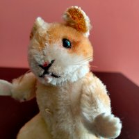 Колекционерска мека играчка Steiff Hamster Goldy , снимка 8 - Колекции - 37743126