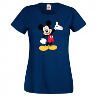 Дамска тениска Mickey Mouse 2 Мини Маус,Микки Маус.Подарък,Изненада,, снимка 5 - Тениски - 36526381