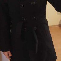 Черно палто, снимка 4 - Палта, манта - 30681692