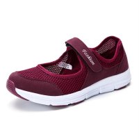 Спортни, летни дамски обувки от дишаща материя в 6 цвята, снимка 6 - Маратонки - 42783694