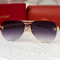 Cartier 2023 мъжки слънчеви очила авиатор унисекс дамски слънчеви очила, снимка 6 - Слънчеви и диоптрични очила - 42854105