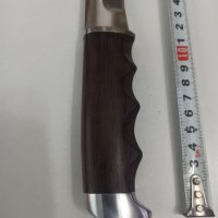  Руски Ловен нож с фиксирано острие , снимка 6 - Ножове - 39197802