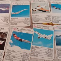 Стари Карти "Самолети', снимка 2 - Карти за игра - 42478076