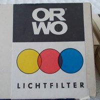 Син филтър Lichtfilter ORWO 75/75 mm, снимка 2 - Медицинска апаратура - 32051269