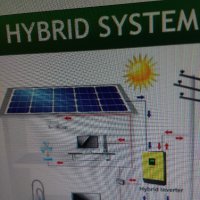 Hybrid Solar power grid tied inverter 5000w 48v 230vac МОЖЕ И БАРТЕР..