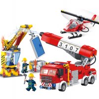 Конструктор Пожарна , 640 части, снимка 2 - Конструктори - 35017051