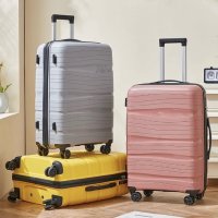 WeTravel пътнически куфар за рьчен багаж с 4ри колела 360°55 40 20, снимка 2 - Куфари - 42101790