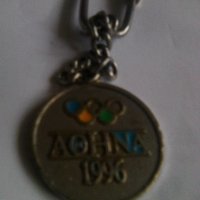 Ключодържател 100 години от съвременните олимпийски игри в Атина 1996 година, снимка 1 - Други ценни предмети - 34397605