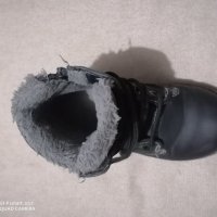 Черни кожени детски боти в много - добро състояние, снимка 6 - Детски обувки - 35240826
