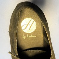 H by Hudson Men's Chatra Black Suede Derbys No 44, снимка 4 - Ежедневни обувки - 32110281