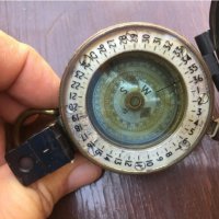 стар военен компас "МК.III"- WWII - 1943г., снимка 4 - Антикварни и старинни предмети - 37671047